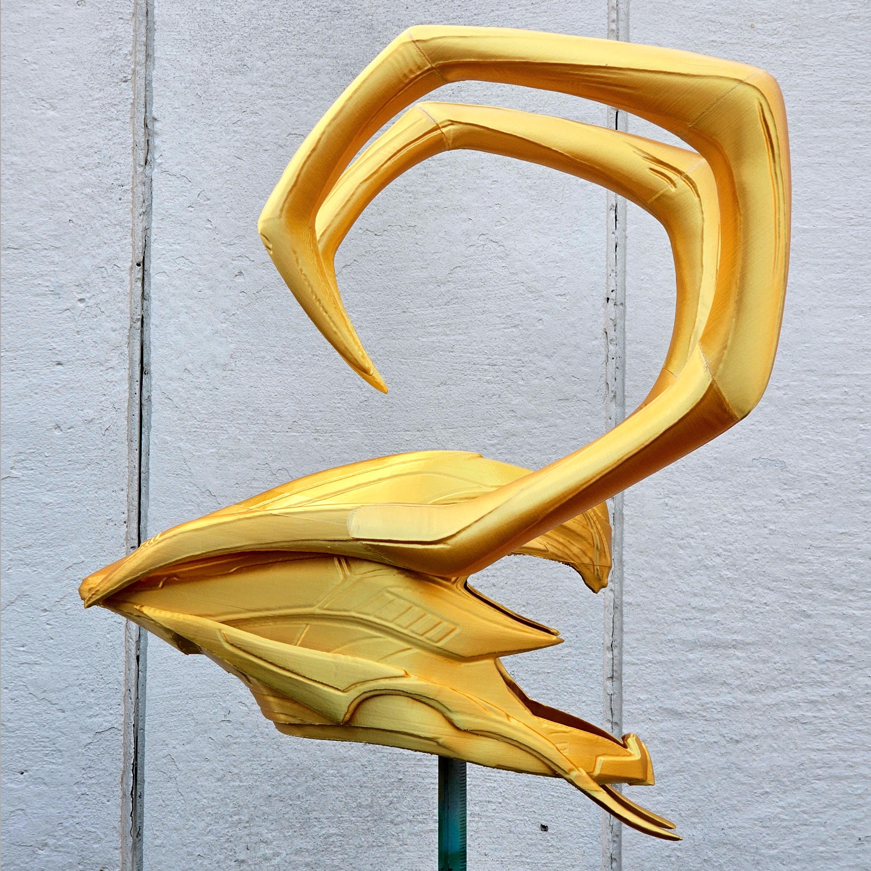 Loki's Helmet - Marvel Rivals (Avengers) Inspired 3D Printed Costume Helmet