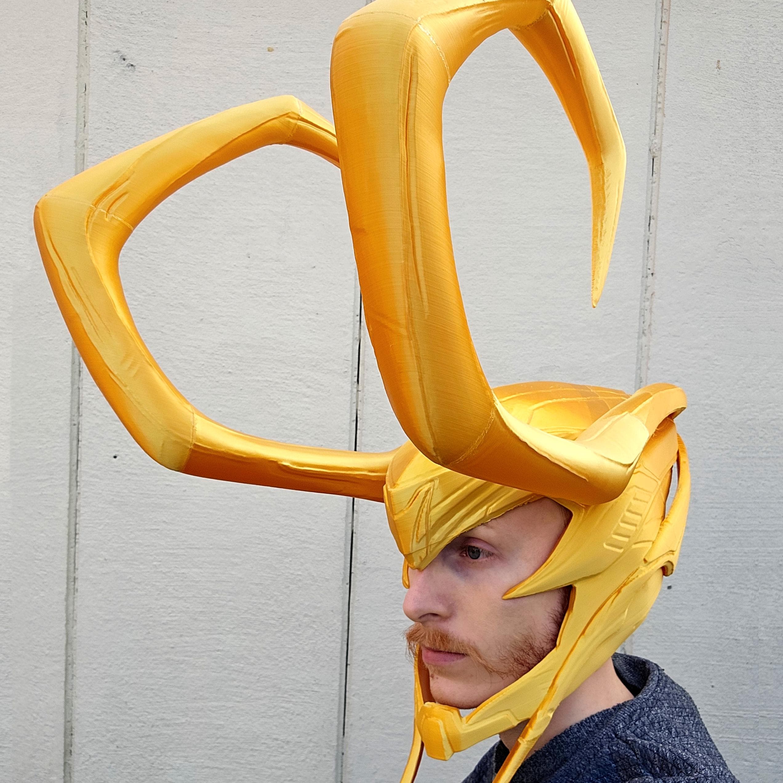 Loki's Helmet - Marvel Rivals (Avengers) Inspired 3D Printed Costume Helmet