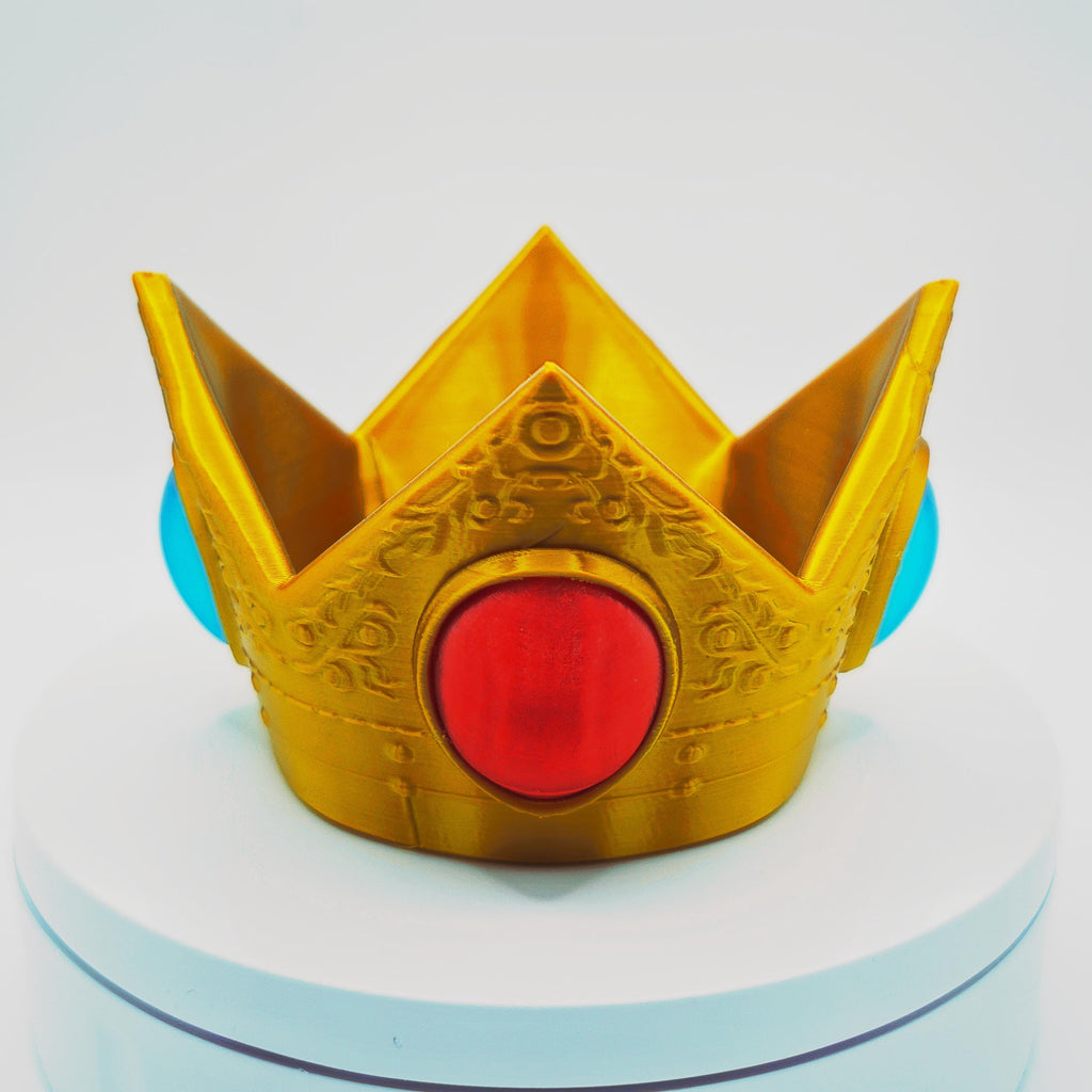 Princess Peach's Crown - Mario Inspired 3D Printed Prop