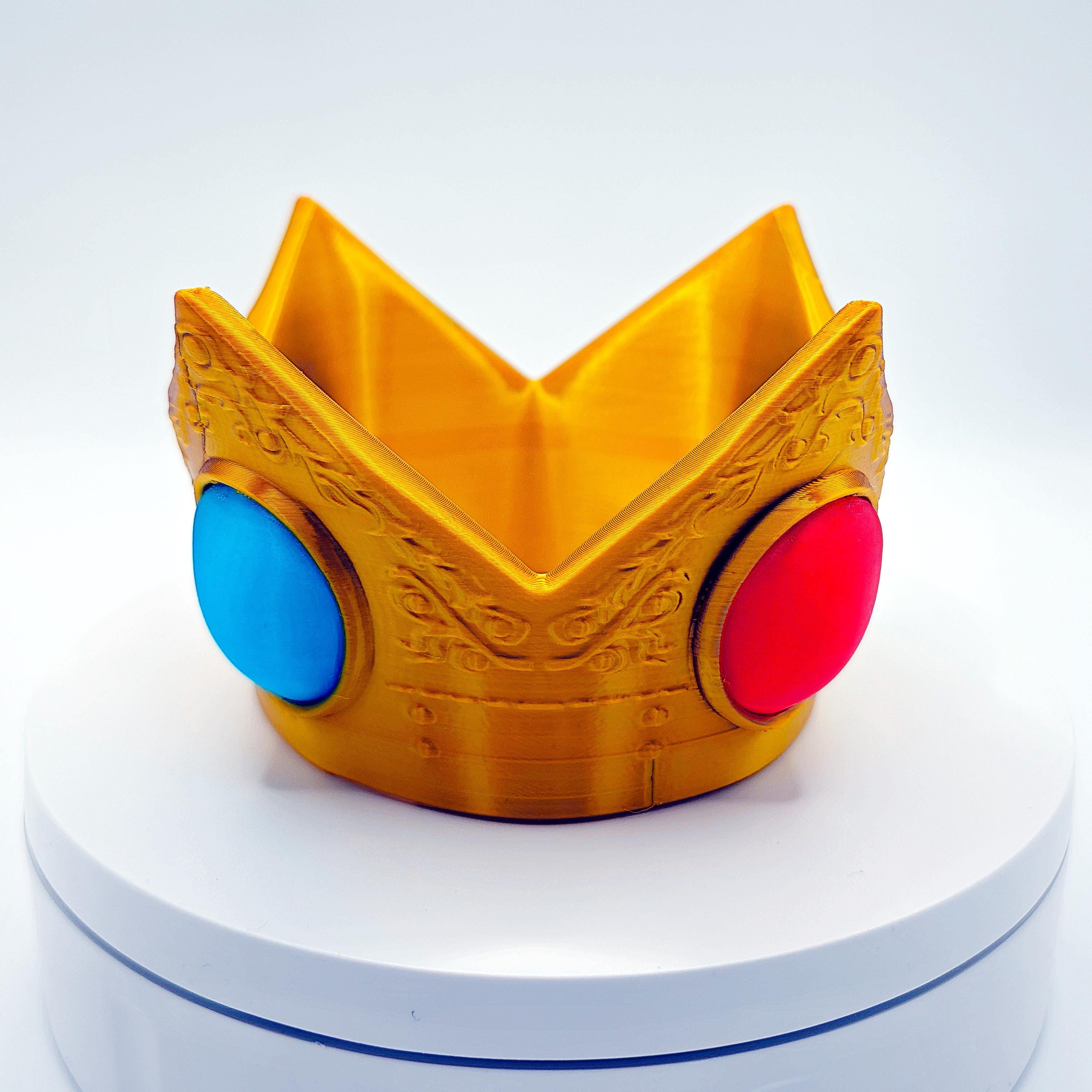 Princess Peach's Crown - Mario Inspired 3D Printed Prop