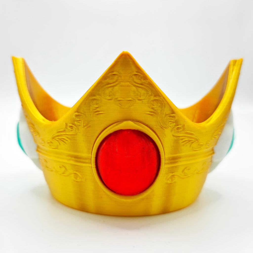 Princess Daisy's Crown - Mario Inspired 3D Printed Prop