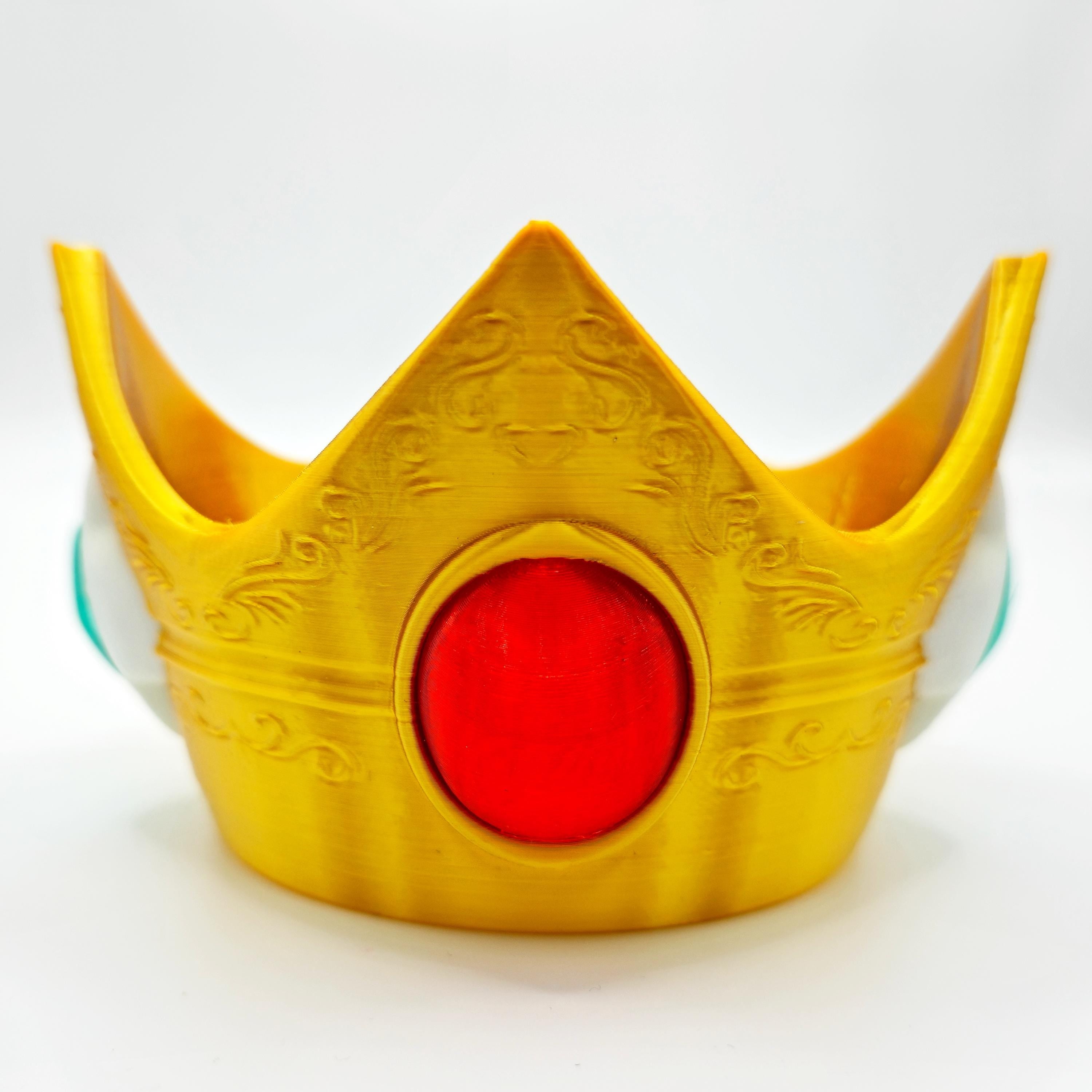 Princess Daisy's Crown - Mario Inspired 3D Printed Prop