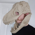 Wearable T-Rex Skull Mask - Lightweight & Accurate - Moving Jaw